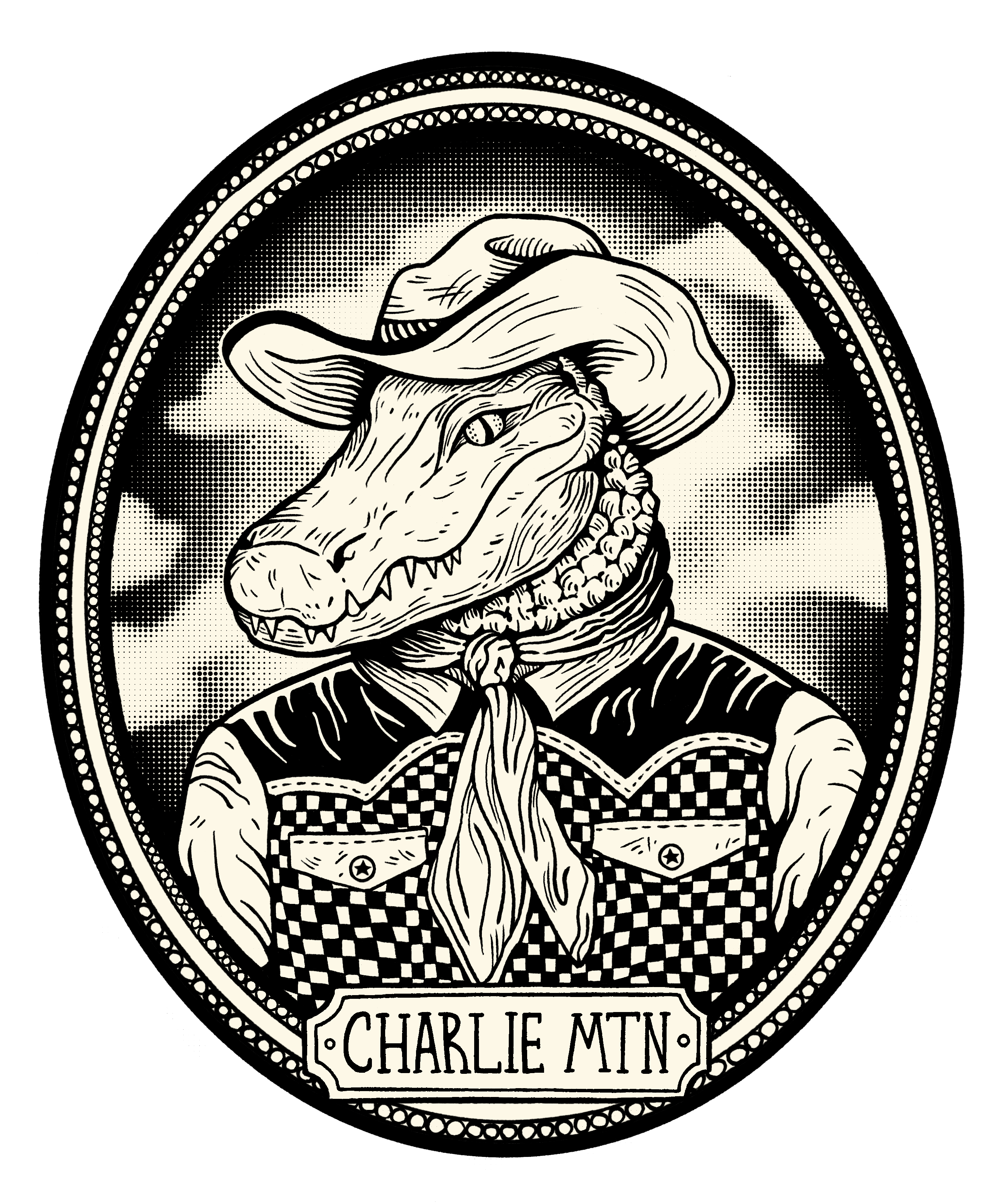 Charlie MTN gator design