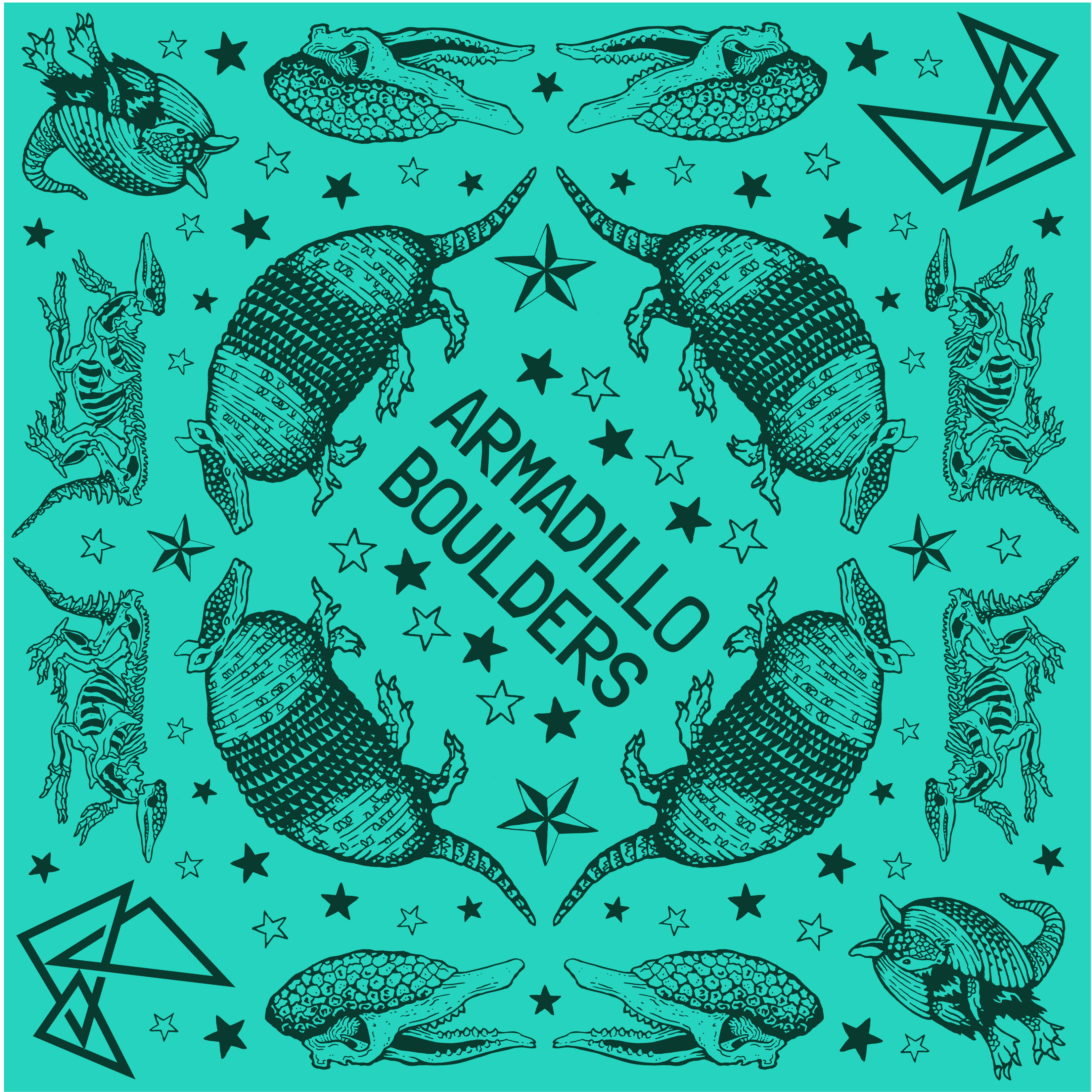 Armadillo Boulder Bandana