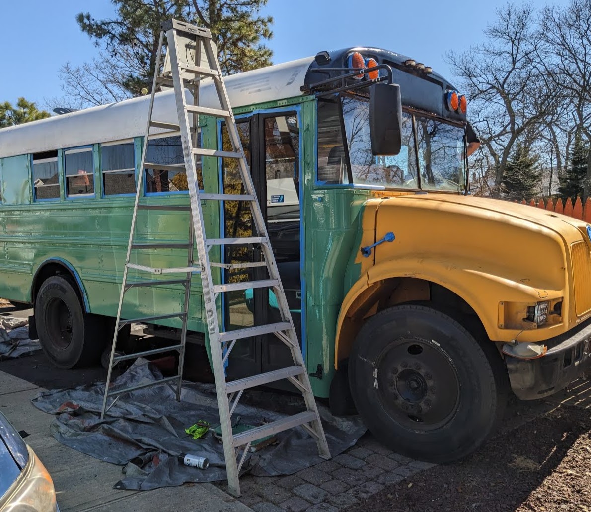 bus painting photo